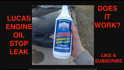 lucas oil stop leak review|Reviews for Lucas Oil Products Engine Oil Stop Leak 32oz